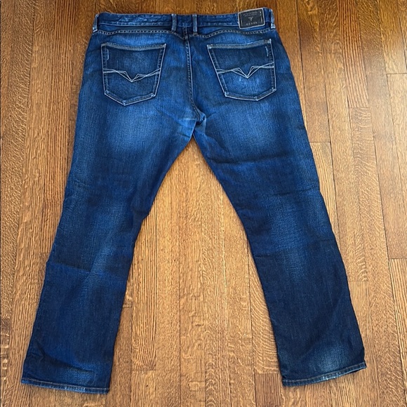 Men's Guess Slim Straight Jeans 38x30 - Picture 3 of 5